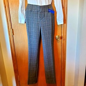Apt. 9 Plaid Dress Pants Sz 6